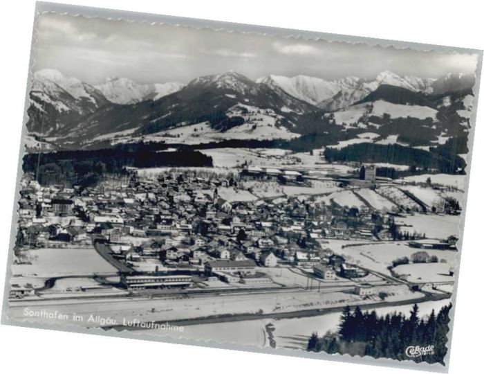 Sonthofen Oberallgaeu liegeraufnahme
