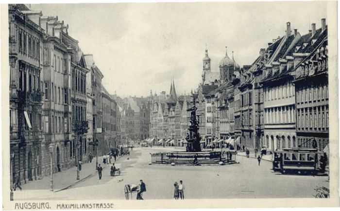 AUGSBURG  CITY Maximilianstrasse