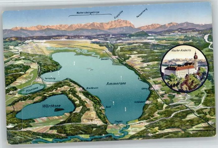 Diessen Ammersee Kloster Andechs