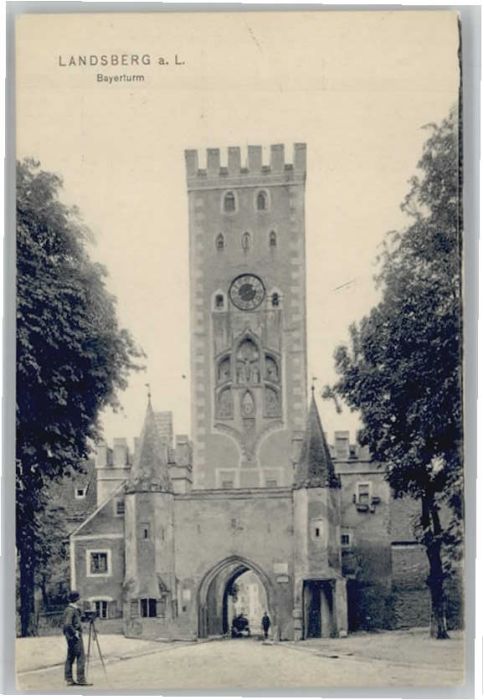 Landsberg Lech Landsberg Bayerturm