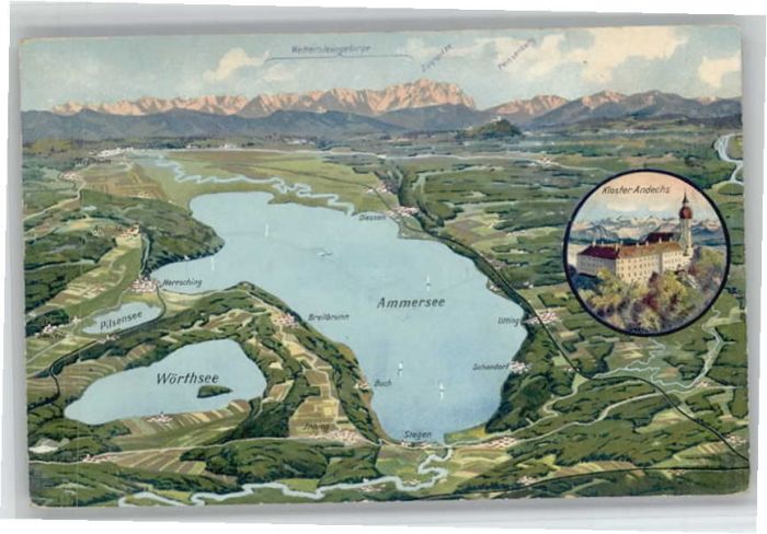 Diessen Ammersee Kloster Andechs