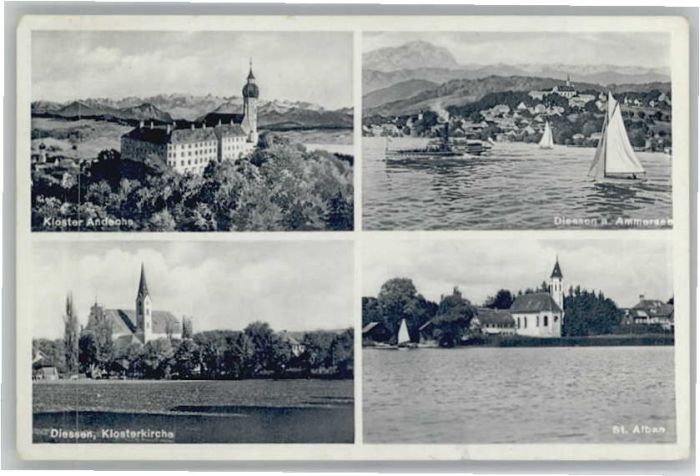 Diessen Ammersee Kloster Andechs St Alban