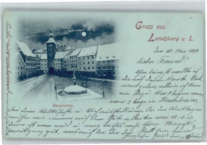 Landsberg Lech Landsberg Hauptplatz