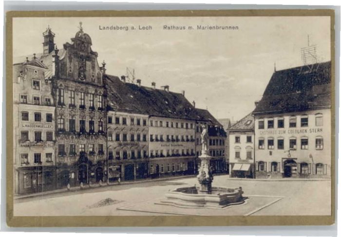 Landsberg Lech Landsberg Marienbrunnen