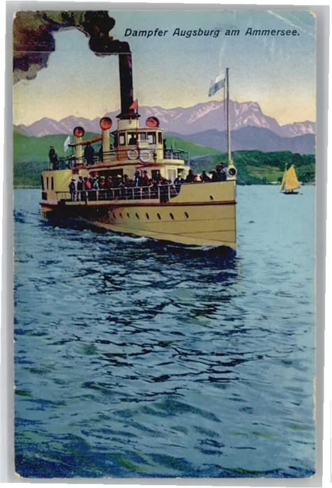 Utting Ammersee Dampfer Augsburg