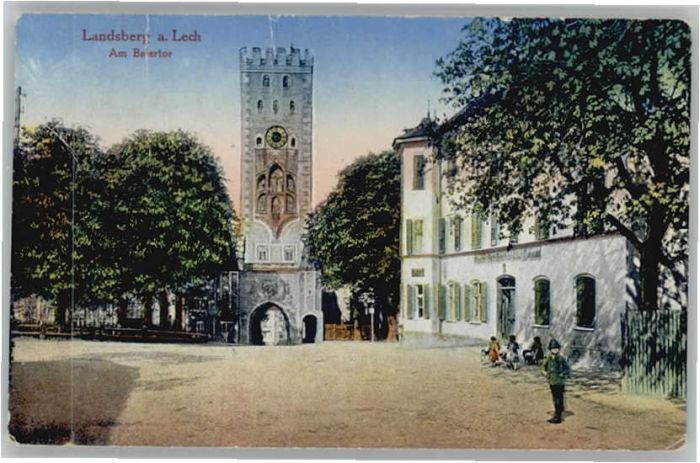 Landsberg Lech Landsberg Baiertor