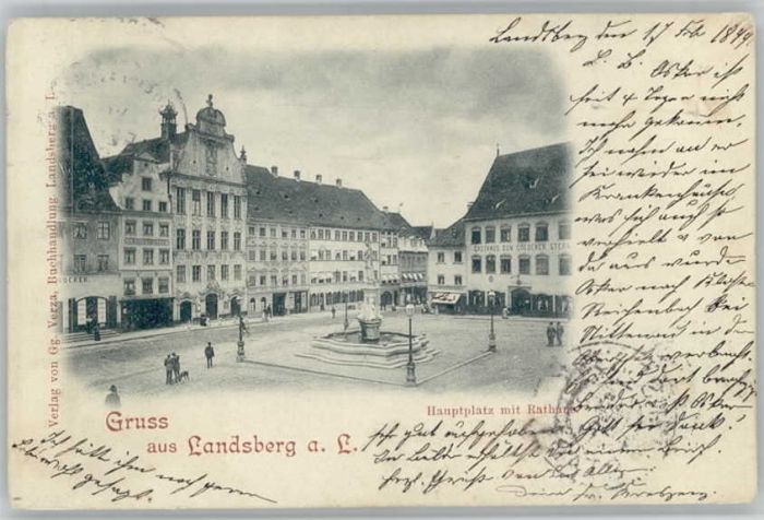 Landsberg Lech Landsberg Hauptplatz