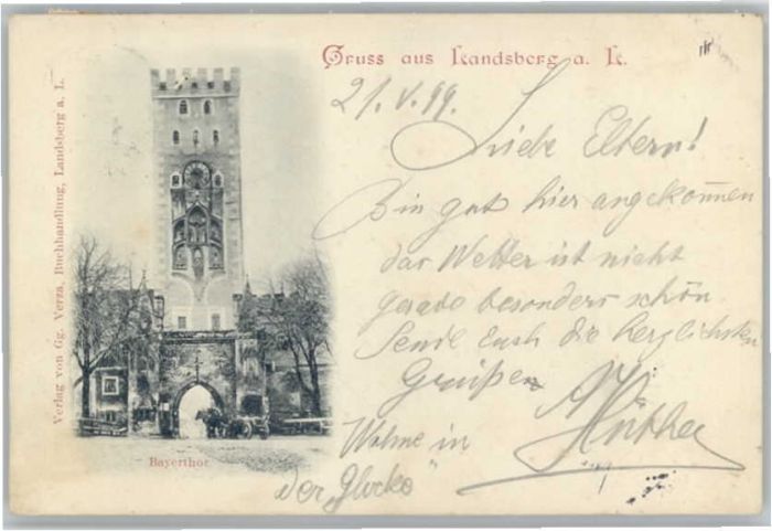 Landsberg Lech Landsberg Bayertor