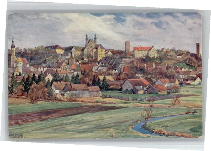 Landsberg Lech Landsberg [Handschriftlich[ Künstler Ri