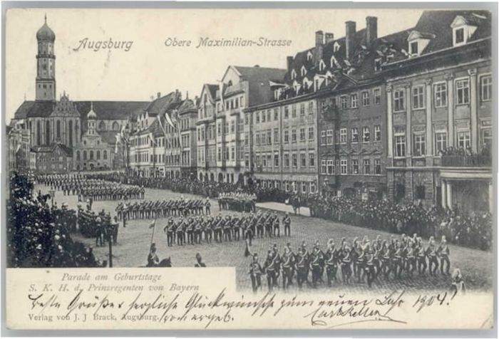 Augsburg Maximilian Strasse