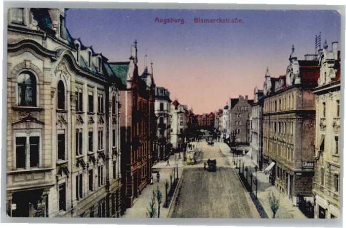 AUGSBURG  CITY Bismarckstrasse