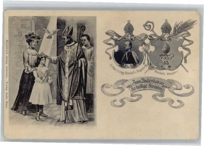 Augsburg Bischos Wappen