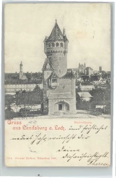Landsberg Lech Landsberg Mutterthurm