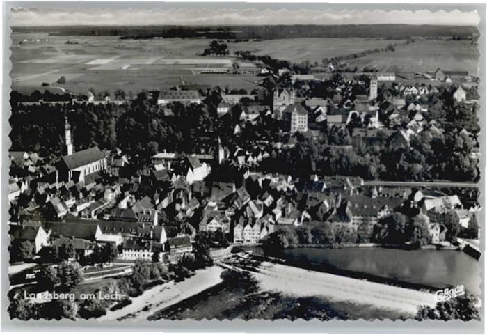Landsberg Lech Landsberg Fliegeraufnahme