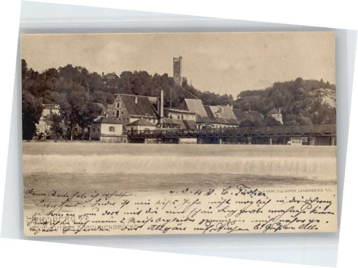 Landsberg Lech Landsberg Karolinenbrücke