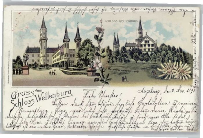 Augsburg Schloss Wellenburg