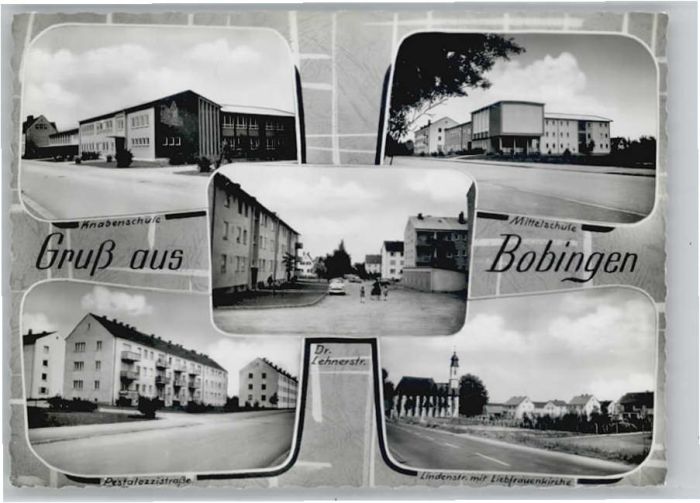 Bobingen Pestalozzistrasse Lindenstrasse Liebfra