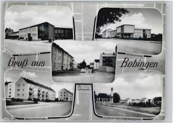 Bobingen Pestalozzistrasse Lindenstrasse Liebfra