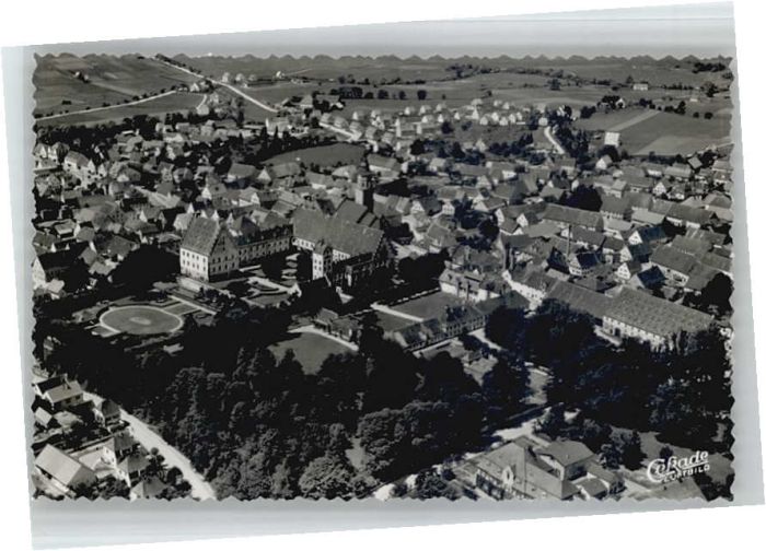 Babenhausen Schwaben [Josef Dilger] Fliegeraufnahme