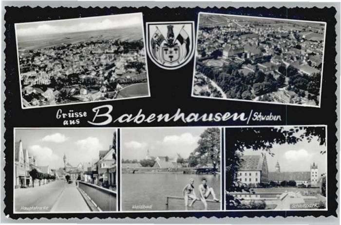 Babenhausen Schwaben Hauptstrasse Waldbad Schlosspark