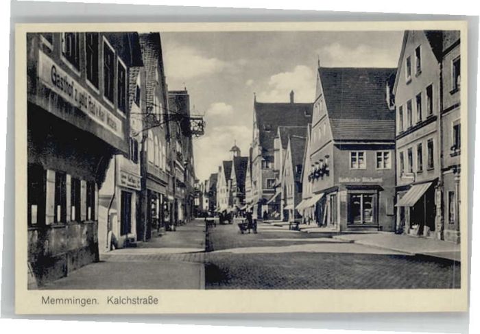 Memmingen Bayern Kalchstrasse