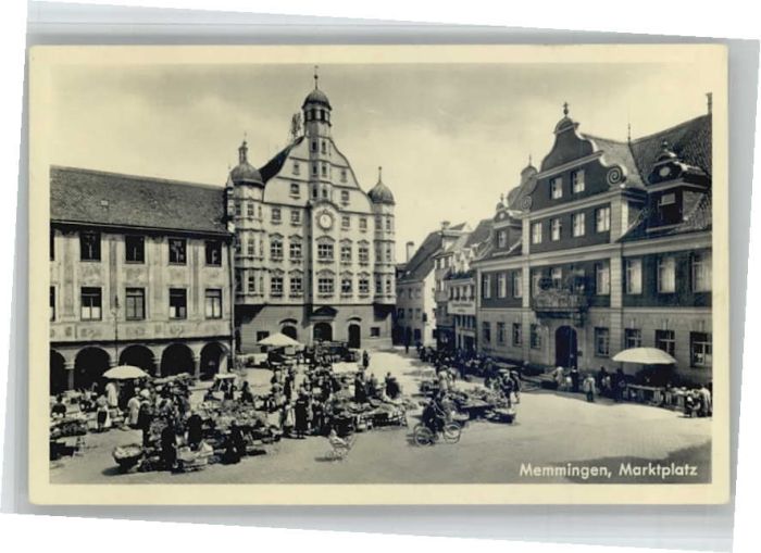 Memmingen Bayern Marktplatz