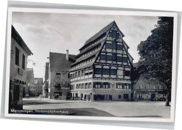 Memmingen Bayern Siebendaecherhaus