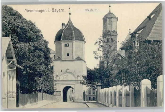 Memmingen Bayern Westertor