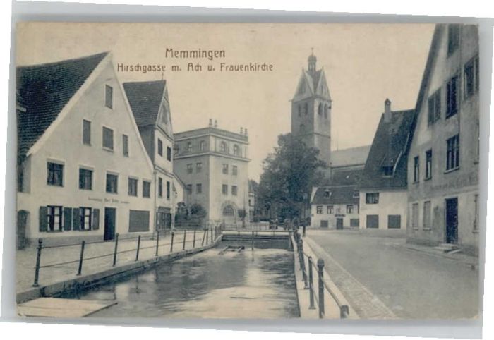 Memmingen Hirschgasse Frauenkirche