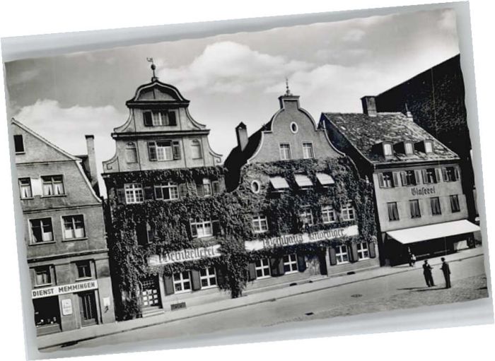 Memmingen Bayern Weinhaus Knoeringer