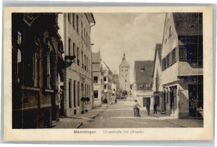 Memmingen Bayern Ulmerstrasse Ulmertor