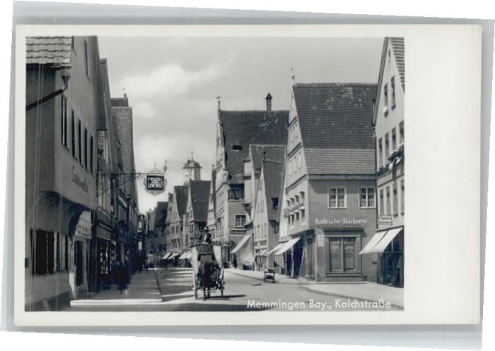 Memmingen Bayern Kalchstrasse
