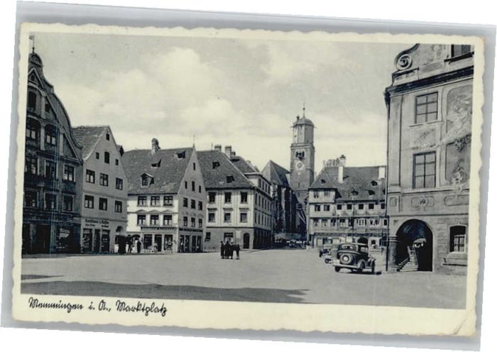 Memmingen Bayern Marktplatz