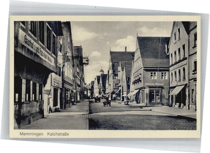 Memmingen Bayern Kalchstrasse