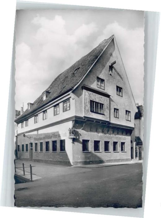 Memmingen Bayern Weinstube Weinhandlung Weber am Bach