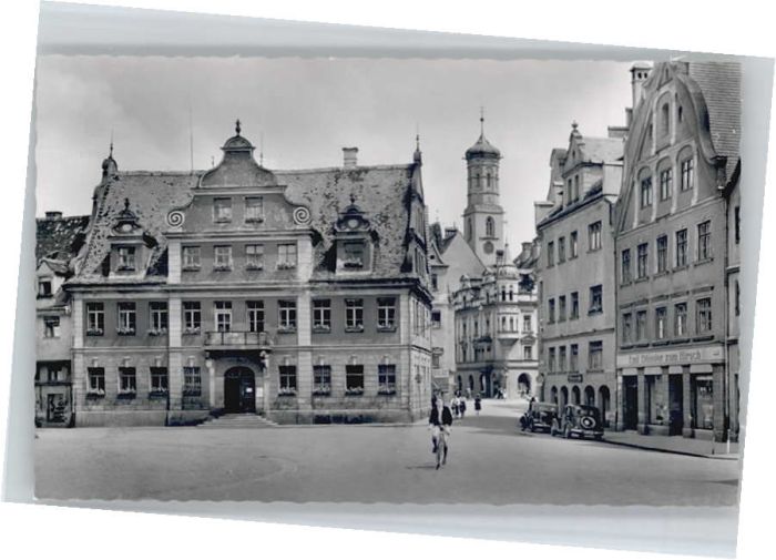 Memmingen Bayern Marktplatz Kalchstrasse