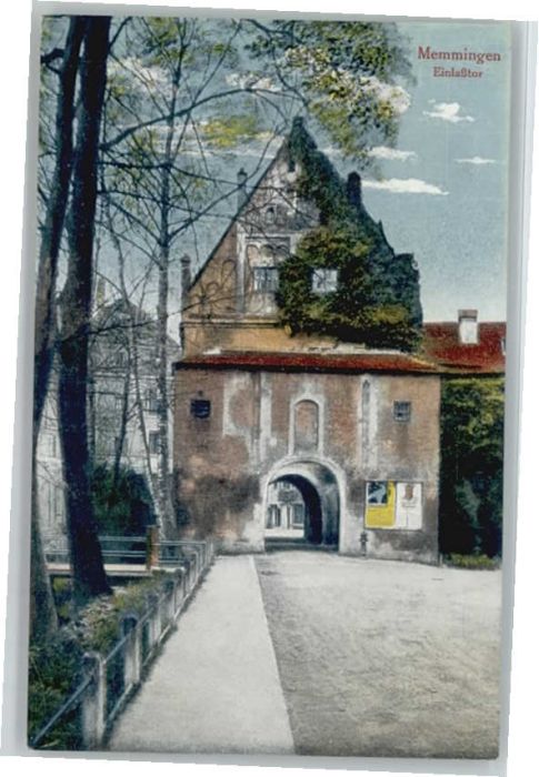 Memmingen Bayern Einlasstor