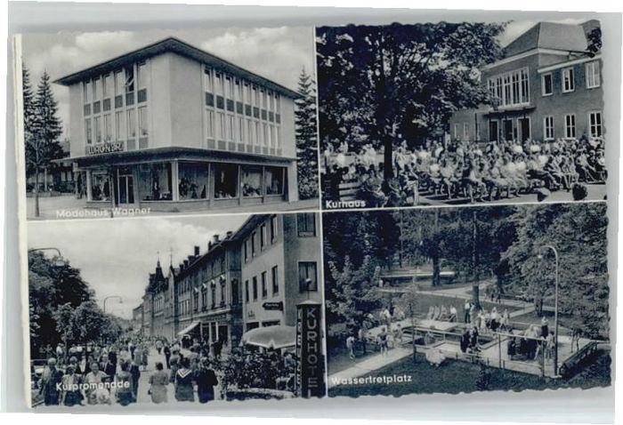 Bad Woerishofen odehaus Wagner Kurhaus Wassertretplatz