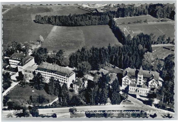 Bad Woerishofen liegeraufnahme Kurhotel Sonnenhof Parkh