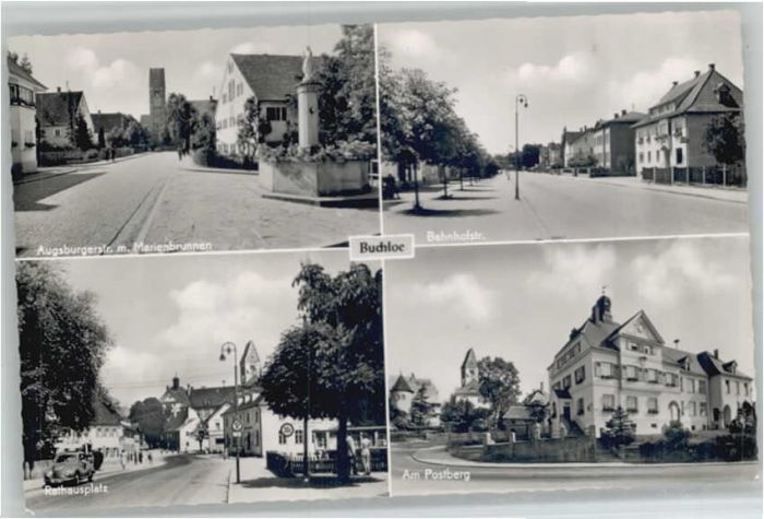 Buchloe Augsburgerstrasse Marienbrunnen Bahnhof