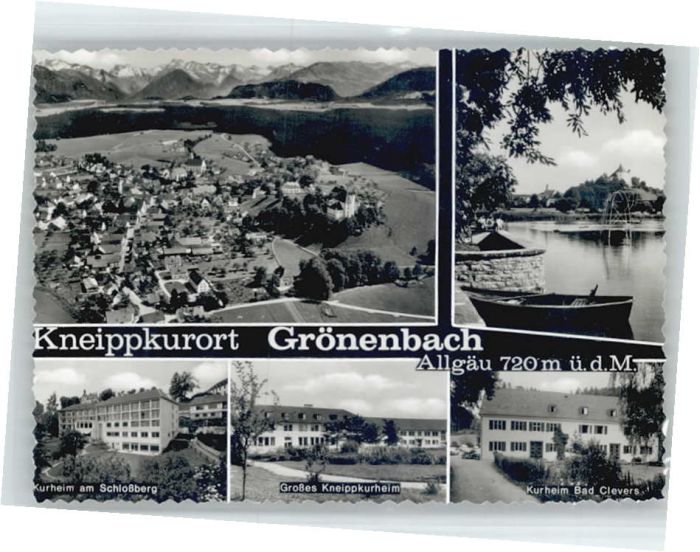 Bad Groenenbach urheim Schlossberg Kneippkurheim Bad Cl