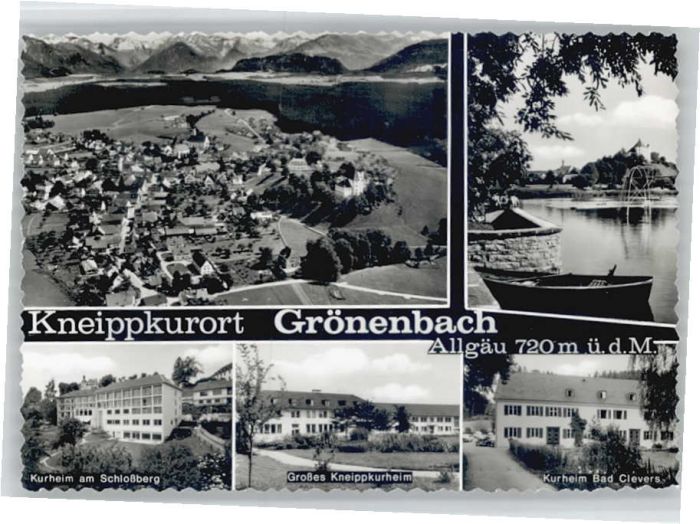 Bad Groenenbach urheim Schlossberg Kneippkurheim Bad Cl