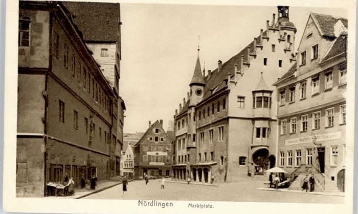 Noerdlingen arktplatz