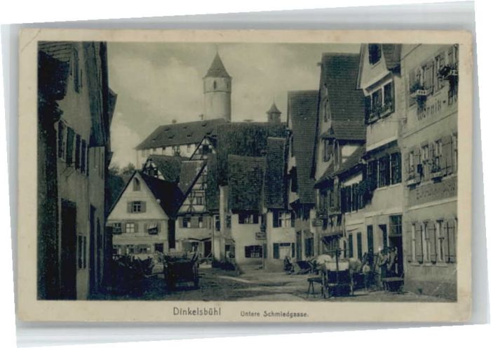 Dinkelsbuehl chmiedgasse
