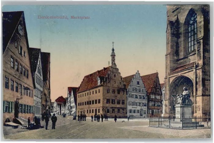 Dinkelsbuehl arktplatz
