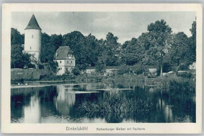 Dinkelsbuehl othenburger Weiher Faulturm
