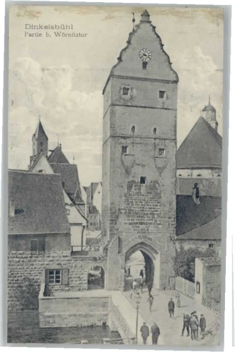 Dinkelsbuehl örnitztor *