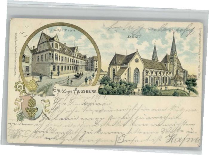 Augsburg Palais Dom Wappen