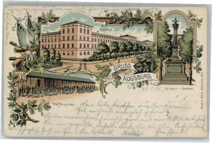 Augsburg Waffenplatz Kaserne