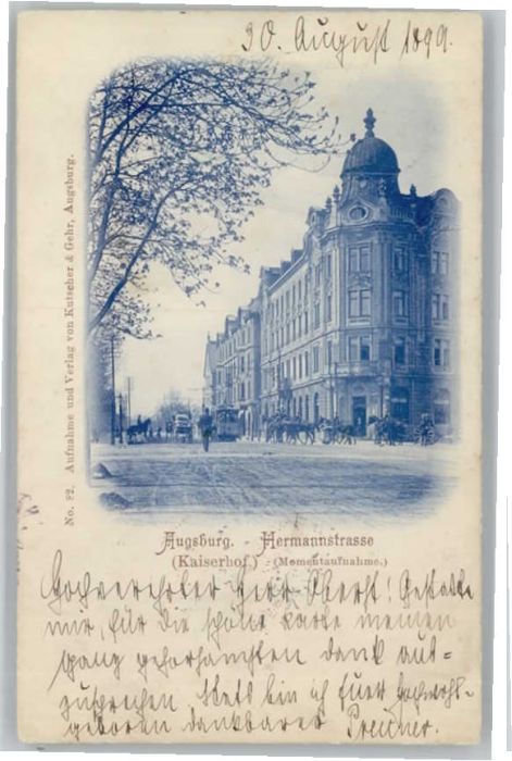 Augsburg Hermannstrasse Kaiserhof